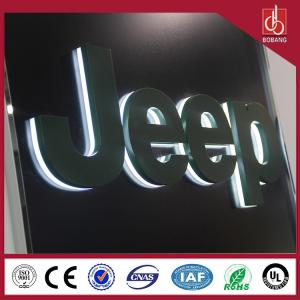 China Custom display signal brands light letter signage with tiny light led for wholesale cheap supplier