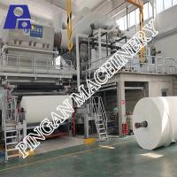 China 2850mm Toilet Paper Making Machine 350m/Min Toilet Tissue Paper Machine on sale