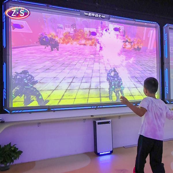 High Tech Motion Sensing Game AR Mechwarrior Interactive Projector Games