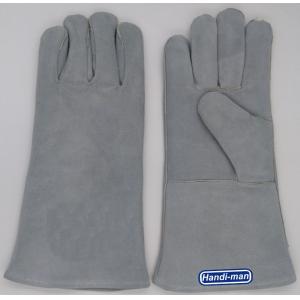 China 14 inch Split Leather Safety Welding Gloves Working Gloves supplier