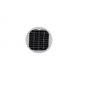 China Round Poly Solar Electric Panels For LED Garden Light  , Floor Lights supplier