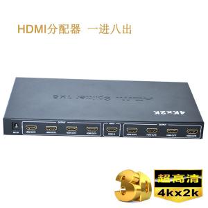 3D Video 4K HD HDMI Splitter 1 x 8 HDMI Splitter 1 In 8 Out