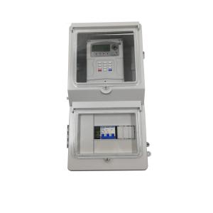China Caixa externo do medidor elétrico do fio IP54 4 trifásico para o tipo das BS supplier