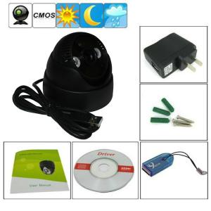 China K902 Double Lamp Array IR Night Vision Mini Dome 1/4 CMOS CCTV Surveillance TF DVR Camera supplier