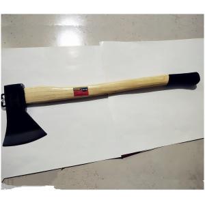 China 700 Length Wooden Handle Forged Carbon Steel Hand Working Tools Splitting Axe (XL0133-5) supplier