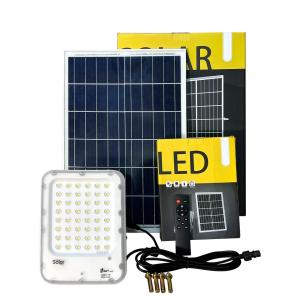 China Monocrystalline Security Lights With Solar Panel 6000K Bright Outdoor supplier