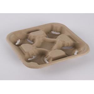 Disposable Coffee cup holder molds paper tray molds for 4 cups