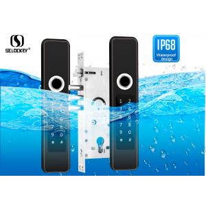 Waterproof Digital Smart Fingerprint Outdoor French Door Security Locks