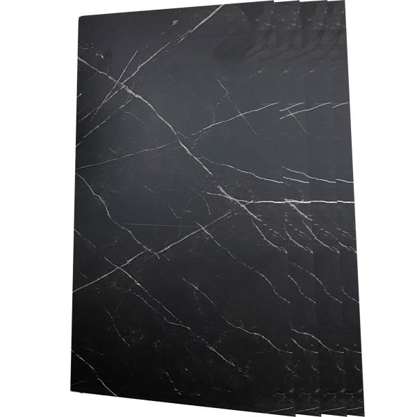 China Marbre foncé type décoré Acp feuille intérieure Façade Acp 4 mm Épaisseur Acp revêtement Matériau de construction Aluminium Épaisseur 0,43 mm Rideau supplier