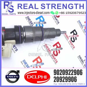 China 20929906 Genuine Electric Unit Fuel Injector BEBE4D14101 BEBE4D14001 20780666 9020922906 for VOL/VO D16 wholesale
