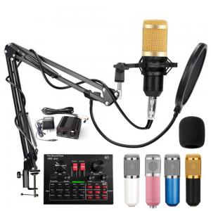 China Channel 5.1 4.2V Audio Technica Sound Card , V8 Sound Card With Condenser Microphone supplier