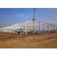 China Prefabricated Workshop Buildings / Industrial Steel Frame Buildings on sale