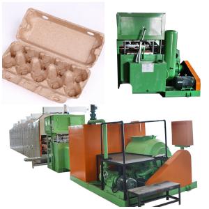 Recyclable Waste Paper Wet Press Paper Egg Tray Molding Machine For Molded Pulp
