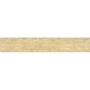 Natural Wood Look Beige Color Porcelain Tiles Hevea Flooring 48"X8" Size