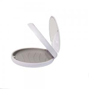 Portable Thin Cute Retainer Holder Foof Grade Silicone Material With Mirror