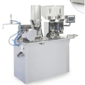 China 50.000 PCes/máquina de enchimento semi automática dupla da cápsula carregador da hora DTJ-T pro supplier