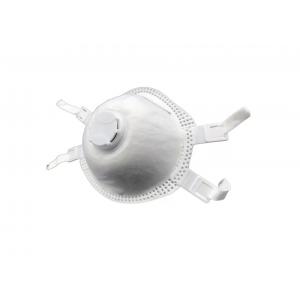 China Exhalation Valve Disposable Respirator Mask Filters Solid / Liquid Aerosols supplier