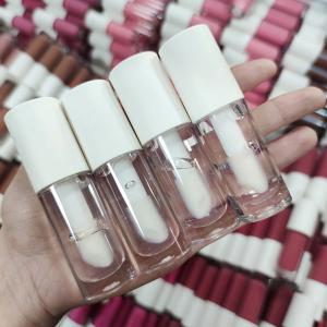 Cute Nude Color GMPC SGS Paraben Free Waterproof Lip Gloss