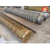 API 660 Heat Exchanger Bundle ASTM B111 C70600 CuNi Tubes, EN 12452 Seawater Resistance
