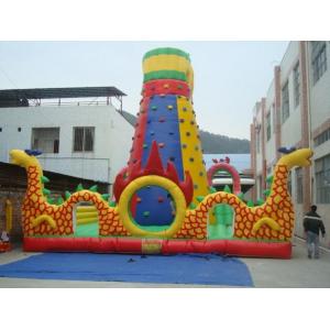 Inflatable Mobile Rock Climbing Wall Sports Game Inflatable Mountain