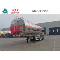China 40000L 4 Axle Carbon Steel Bitumen Tanker Semi Trailer on sale