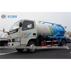 China 120HP Dongfeng 6cbm Sewer Cleaning Truck With 6000L Tank supplier