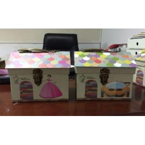 China Cardboard house suitcase, high-grade cardboard craft portable box, custom various gift boxes wholesale