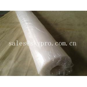 FDA approved food grade rubber sheet roll support white / beige color.