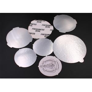 China Heat Sealing Induction 0.6mm Aluminium Foil Seals Easy Peel Off supplier