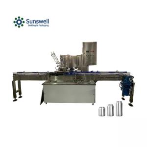 China Commercial Soda Can Sealing Machine Coconut Water Tin Can Beer Automatic 6000CPH supplier
