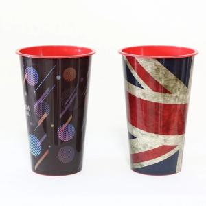 FDA 3D Lenticular Cup With Lid , Trade Assurance Single Wall Durable Plastic Tumbler Cups