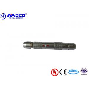 China Brass Cable To Cable Micro Circular Connector , High Density Circular Connector supplier
