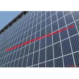 Photovoltaic Solar Powered Glass Curtain Wall Building Modules System