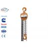 China 12.5KN Hand Chain Hoist , Standard Lifting Height 2.5m 1 Ton Chain Hoist wholesale