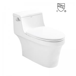 UPC Single Flush One Piece Toilets Sanitary Ware S trap 300mm
