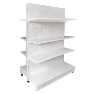 Supermarket shelf gondola double-sided shelf, fashionable and convenient shelf