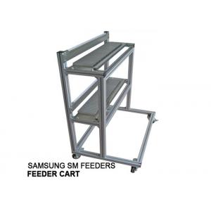 Durable (2) two layers, 50 feeder slots Samsung SM SERIES with BOX Feeder Cart for Samsung Component Feeder Units