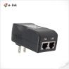 China Wall Mount Passive POE Injector Supports 10/100M or 10/100/1000M LAN environment wholesale