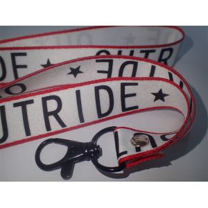 China Polyester Sublimation Printed Webbing Tape And Strap With Custom Logo on sale