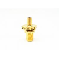 China High Reliable Female Bulkhead RF SMA Cable Connector Gold Plated For 086 Cable on sale