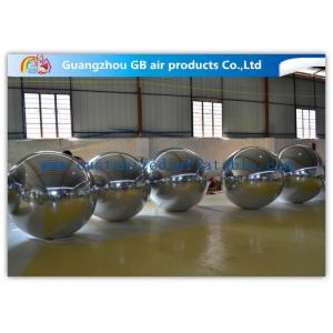 China Mirror Ball Silver Giant Inflatable Holiday Decorations For Promoting Custom Made supplier