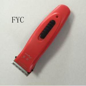 China Red Home Rechargeable Hair Clippers , Professional Rechargeable Hair Trimmer supplier