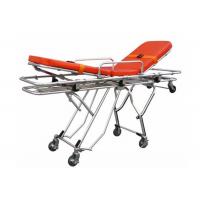 China Multifunctional Aluminum Alloy Automatic Stretcher Ambulance Stretcher Trolley ALS-S015 on sale