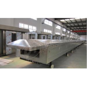 China Large capacity to small scale Industria gas baking tunnel oven 800mm Width Electric / Gas Tunnel Oven for Baking Cookie supplier