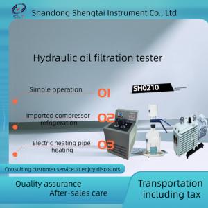 China Hydraulic Oil Filterability Tester SH0210 Compressor Refrigeration Digital Display Time supplier