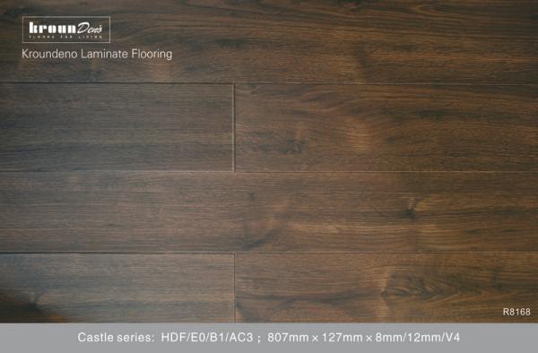 E1 AC3 HDF 12mm Laminate Flooring with Nanometer antibacterial layers