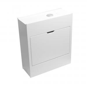 China Wooden Home Smart File Cabinet white color With Wireless Charger supplier