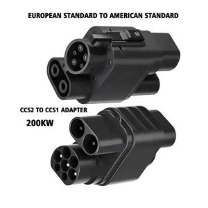 China Fast Charger Adapter For American Cars Charging In Europe Ccs2 To Ccs1 ev Adapter wholesale