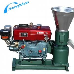 Diesel Engine Feed Wood Pellet Mill Machine 60-800 Kg/H For Poultry Feed