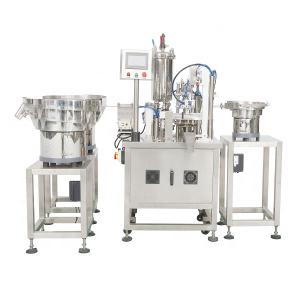 China 304 Stainless Steel 10ml Vial Filling Machine for Gel Ice Pack and Tube Packaging supplier